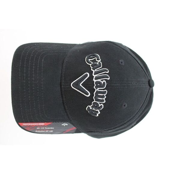 CALLAWAY Black Hat Strap Back Baseball Cap Performance Series 30+UV Protection - Picture 3 of 5